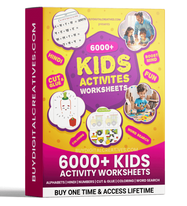 6000 Kids Activities Worksheets - Printable and Shareable